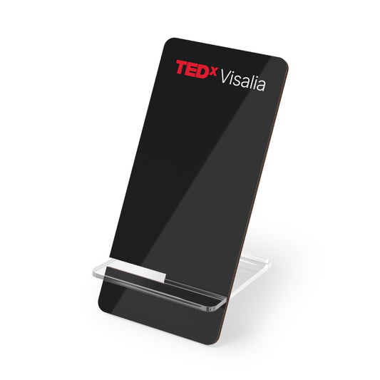 TedxVisalia Black Mobile Display Stand for Smartphones