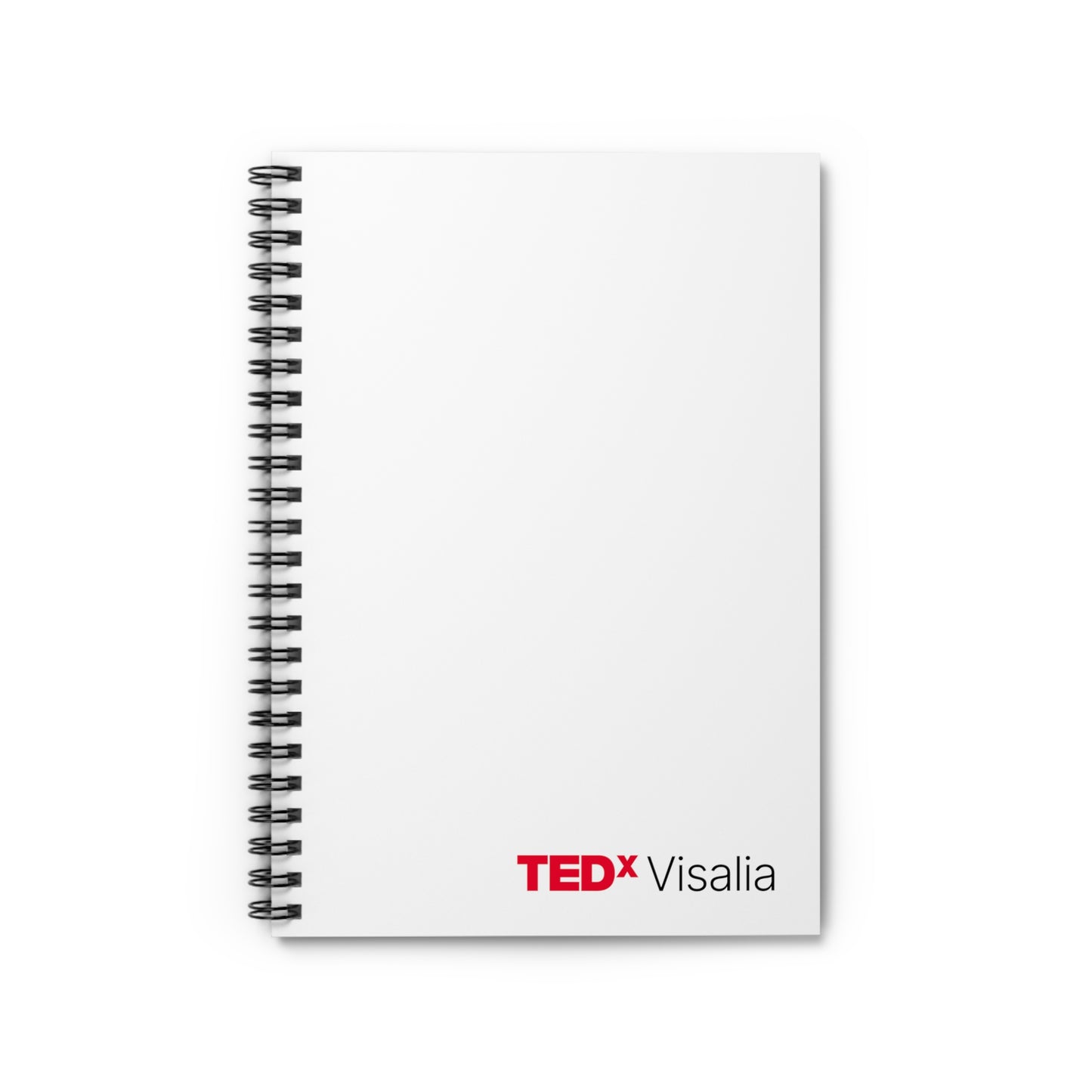 TedxVisalia White Spiral Notebook - Ruled Line