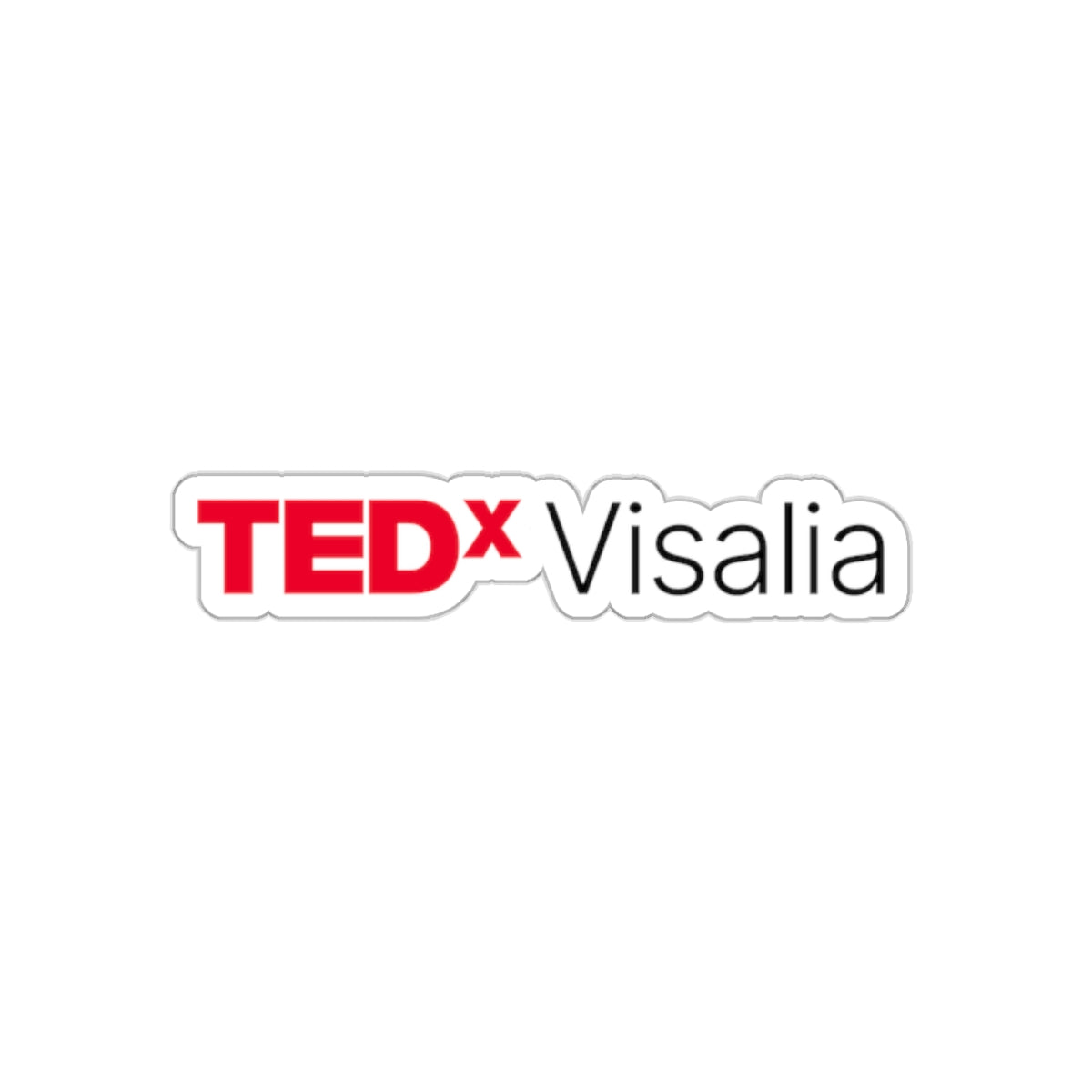 TedxVisalia Kiss-Cut Stickers