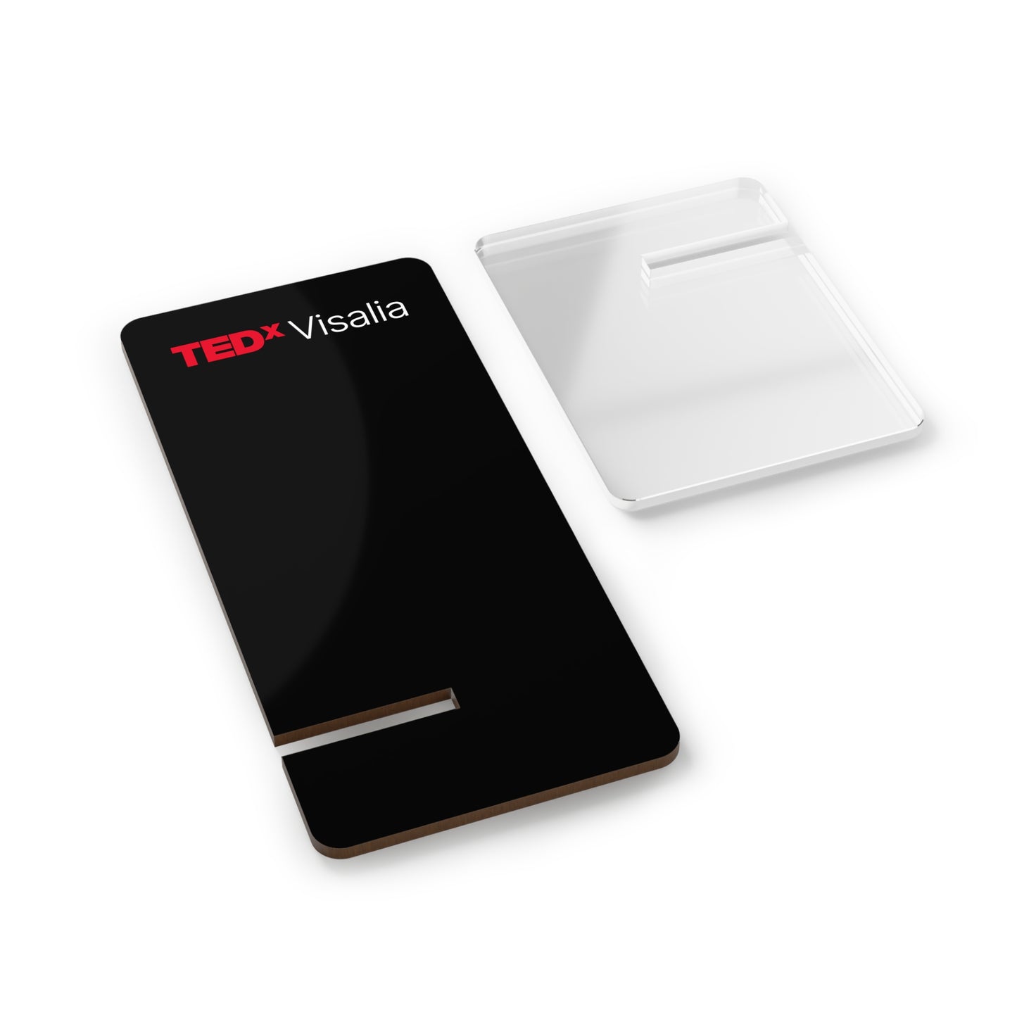 TedxVisalia Black Mobile Display Stand for Smartphones