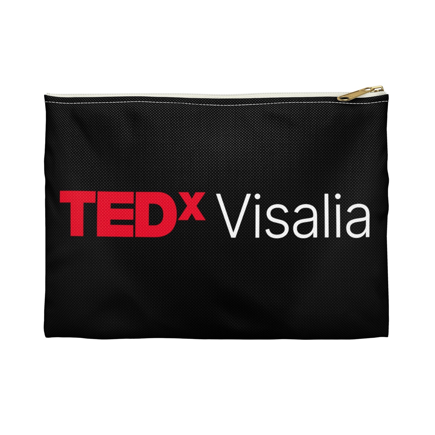 TedxVisalia Black Accessory Pouch