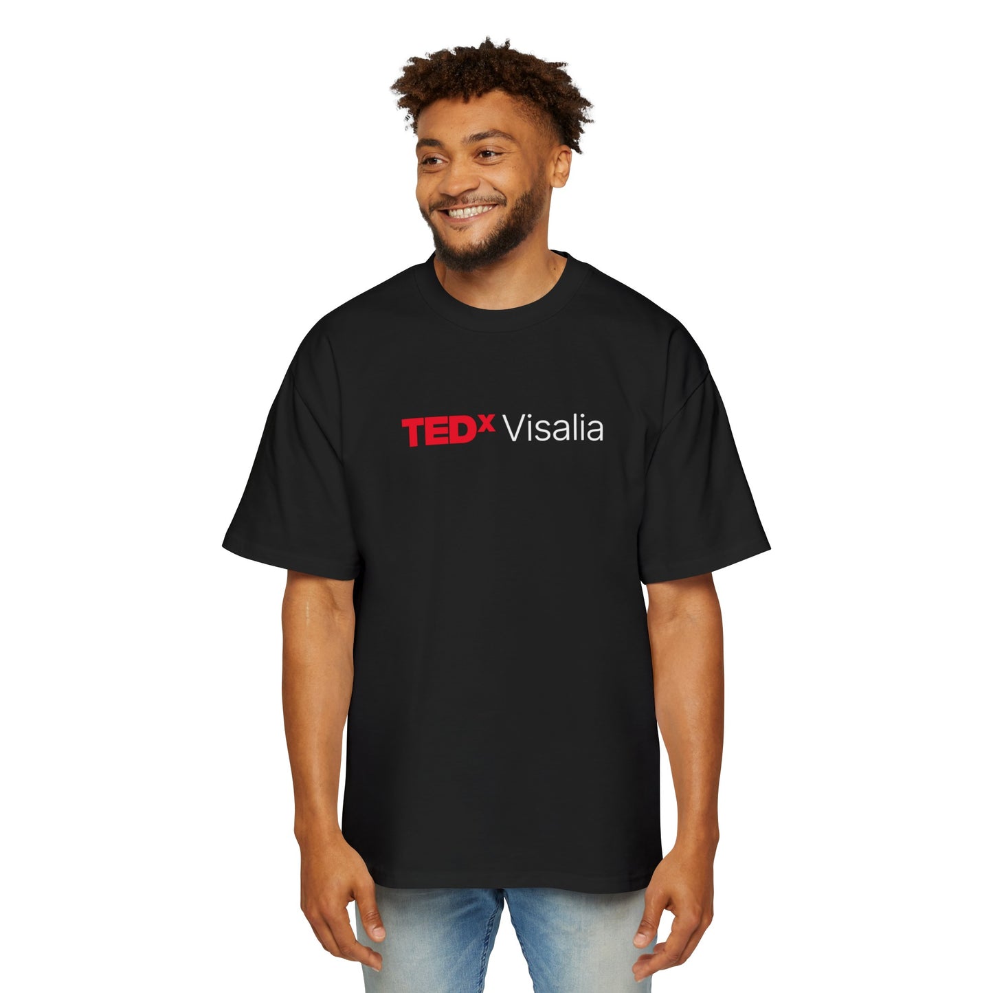 TedXVisalia Black Cotton T-shirt