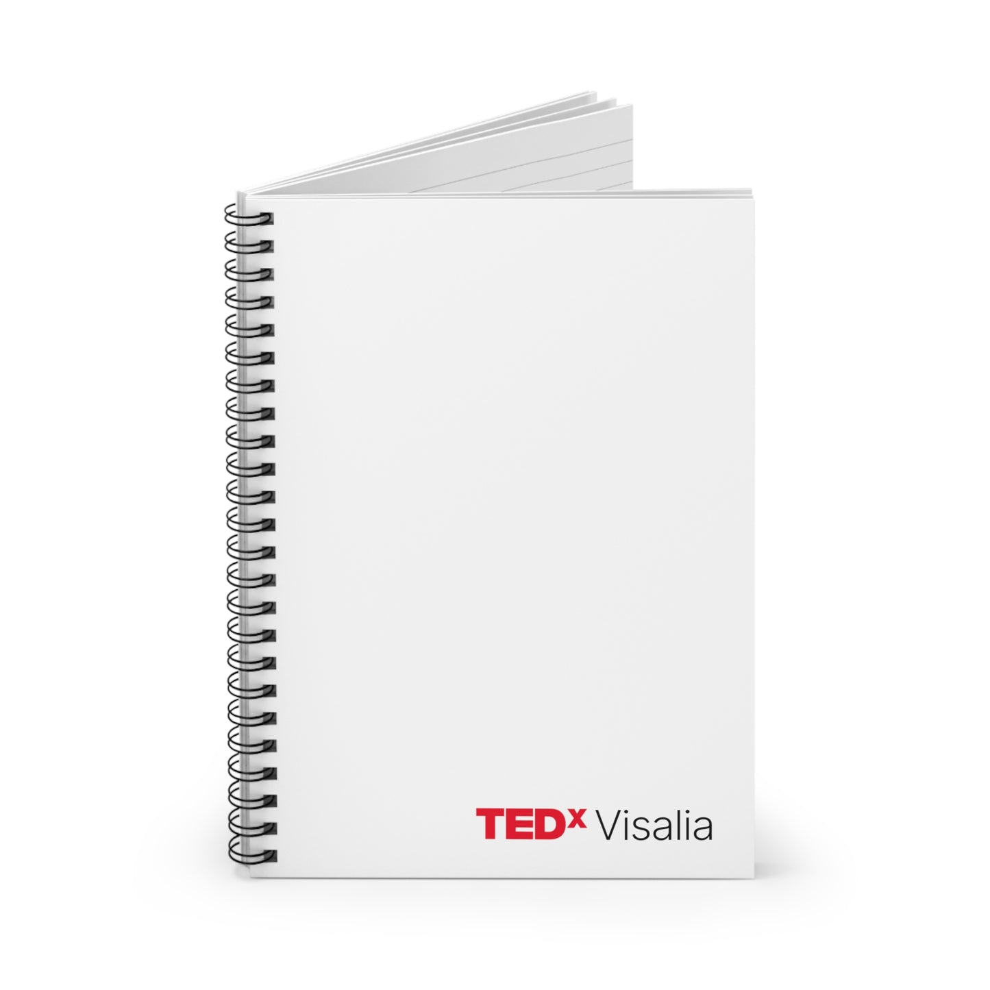 TedxVisalia White Spiral Notebook - Ruled Line