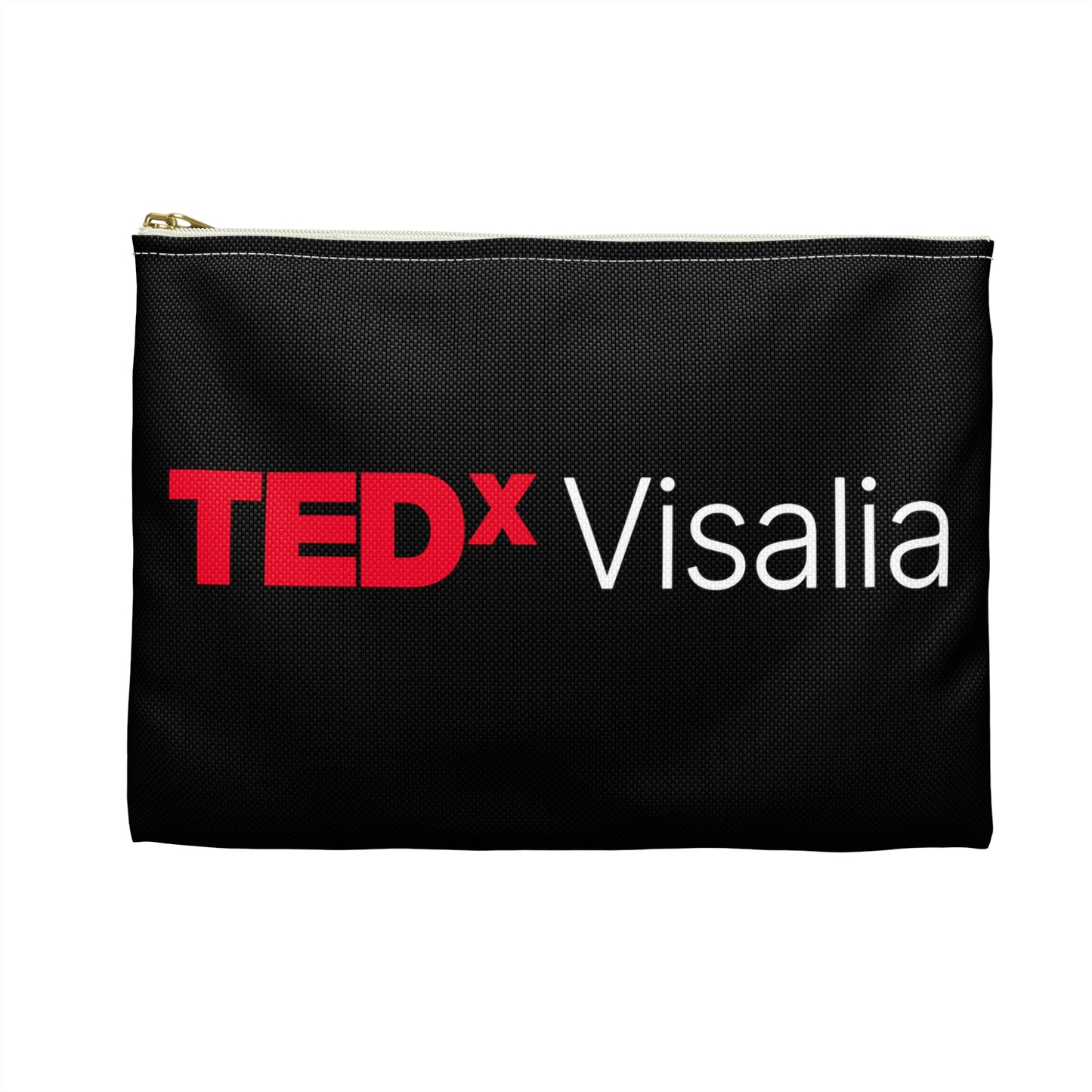 TedxVisalia Black Accessory Pouch