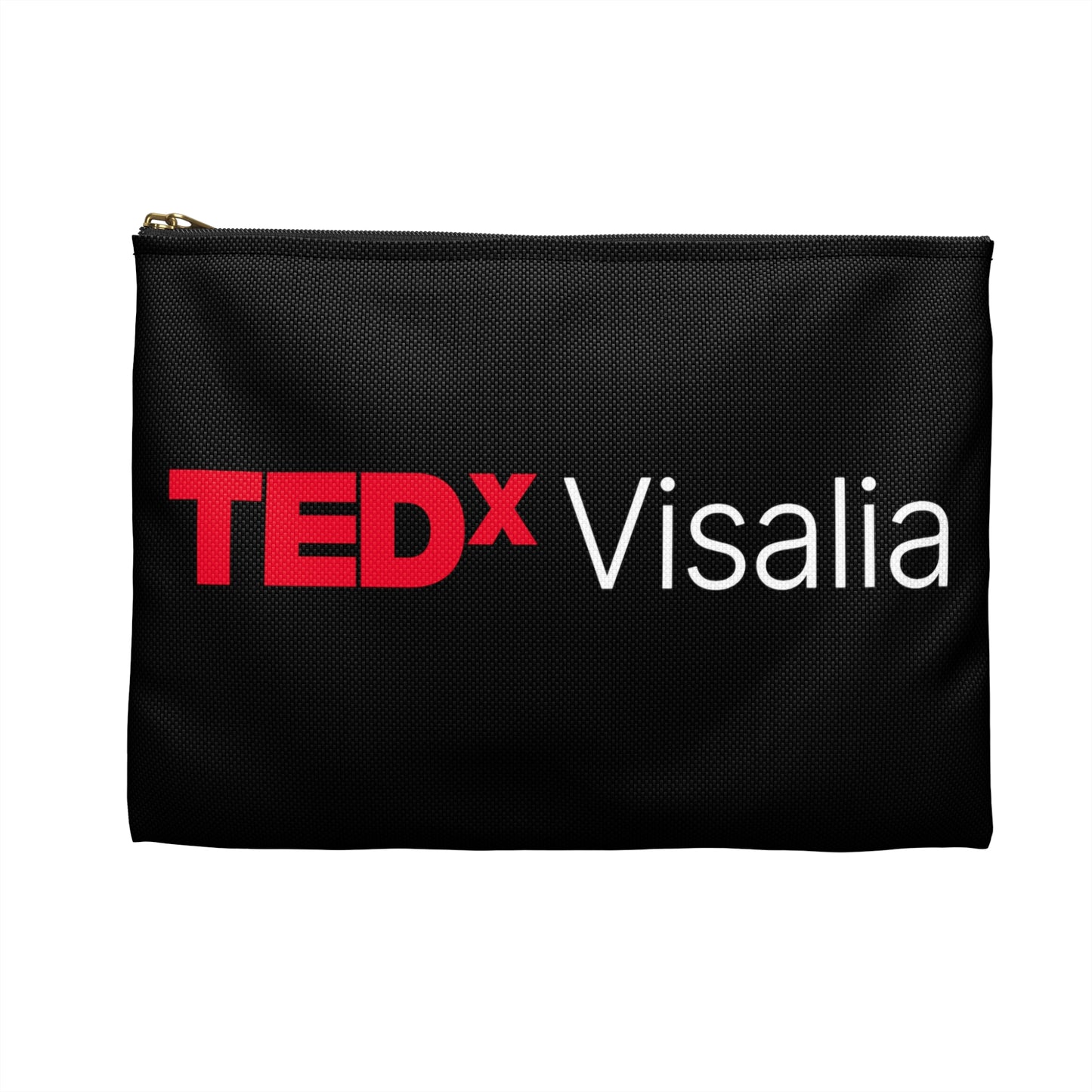 TedxVisalia Black Accessory Pouch